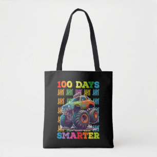 100 dagen slimmer Monster Truck 100e dag school Tote Bag