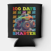 100 dagen slimmer monstertruck 100e dag school blikjeskoeler (Voorkant)
