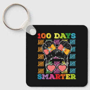 100 dagen slimmer rommelige knot 100ste dag van sc sleutelhanger