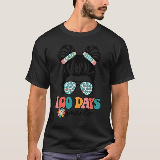 100 dagen slimmer roovy 100 dagen schoolbericht B T-shirt (Voorkant)