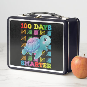 100 Dagen Slimmer Schildpad 100ste Dag Van School