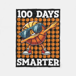 100 dagen slimmer Sketll Kids 100 dagen school Bo Fleece Deken