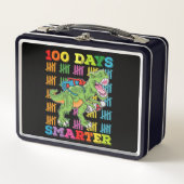 100 dagen slimmer T Rex dinosaurus 100ste dag scho (Voorkant)