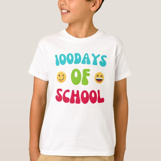 100 dagen slimmer t-shirt (Voorkant)