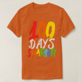 100 dagen slimmer t-shirt (Design voorkant)