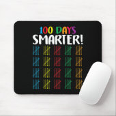 100 dagen slimmer Telling Hash Marks dagen van sch Muismat (Met muis)