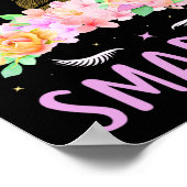 100 dagen slimmer Unicorn Kinder kostuum 100 dagen Poster (Hoek)