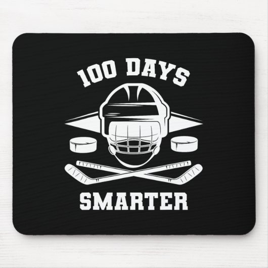 100 dagen slimmere 100e dag schoolhek muismat (Voorkant)