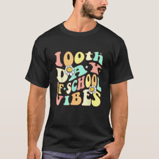 100 dagen slimmere 100e dag schoolleraar t-shirt