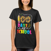 100 dagen slimmere 100e dag schoolstudent t-shirt (Voorkant)