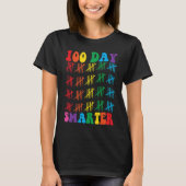 100 dagen slimmere 100e dag schoolstudent t-shirt (Voorkant)