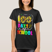 100 dagen slimmere 100e dag schoolstudent t-shirt (Voorkant)