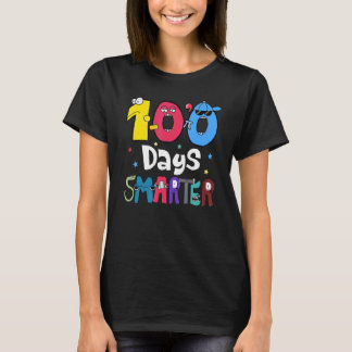 100 dagen slimmere ABC's die jongens leren, meisje T-shirt