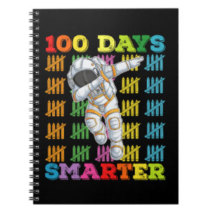 100 dagen slimmere astronaut 100ste dag van de sch notitieboek