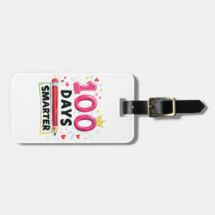 100 dagen slimmere dagen van de leerkracht bagagelabel