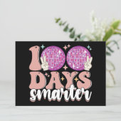 100 dagen slimmere discobal 100ste dag van de scho kaart (Staand voorkant)
