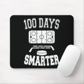 100 dagen slimmere Hockey-sport 100e schooldag Muismat (Met muis)