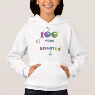 100 dagen slimmere hoodie - grappige leraar sweats