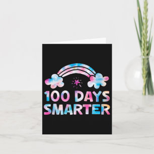 100 dagen slimmere Kinder meisjes 100ste schooldag Kaart