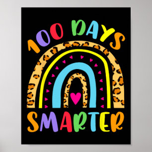 100 dagen slimmere Kinder meisjes eenhoorn 100e da Poster