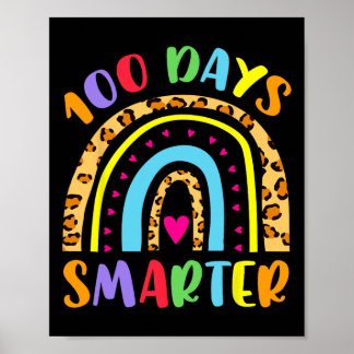 100 dagen slimmere Kinder meisjes eenhoorn 100e da Poster