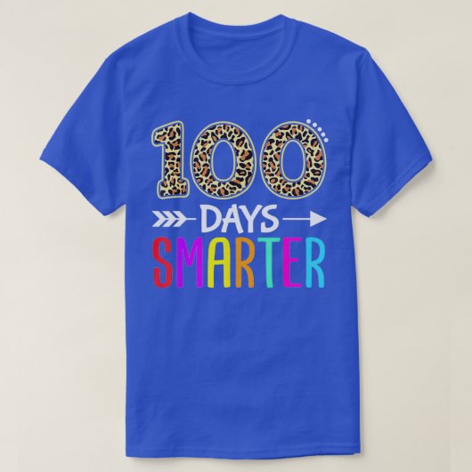 100 dagen Slimmere Kindergarten Kind 100 dagen T-shirt (Design voorkant)