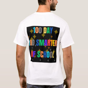 100 dagen slimmere leraar Kinderen 100e schooldag T-shirt
