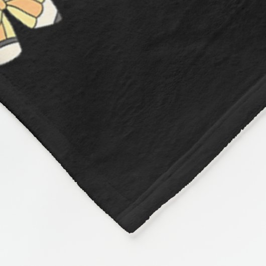 100 Dagen Slimmere Meisjes Coquette Bow 100 Dagen  Fleece Deken (Hoek)