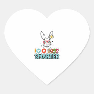 100 dagen slimmere meisjes Schattige konijn 100e d Hart Sticker