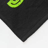 100 dagen Slimmere Monstervrachtwagen 100 dagen va Fleece Deken (Hoek)