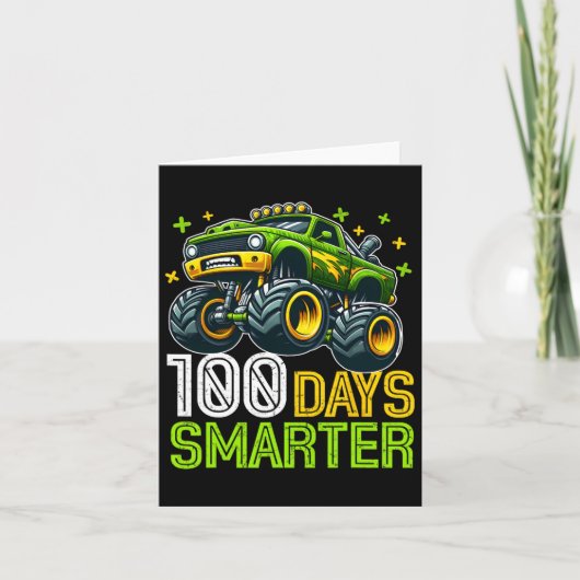 100 dagen Slimmere Monstervrachtwagen 100 dagen va Kaart (Voorkant)