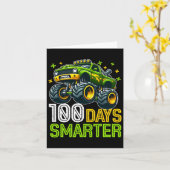 100 dagen Slimmere Monstervrachtwagen 100 dagen va Kaart (Gele Bloem)