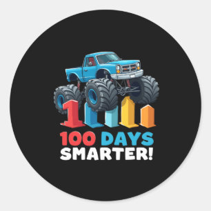 100 dagen Slimmere Monstervrachtwagen 100 dagen va Ronde Sticker