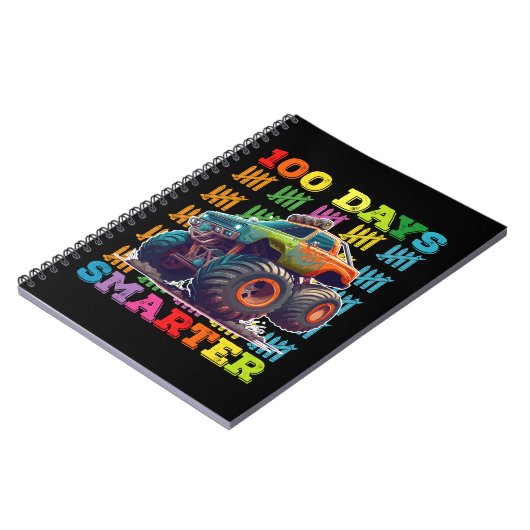100 dagen Slimmere Monstervrachtwagen 100e dagscho Notitieboek (Linkerzijde)