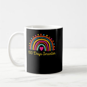100 dagen slimmere regenboogleraren 100e dag jonge koffiemok