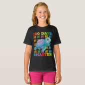 100 dagen slimmere schildpad 100ste schooldag t-shirt (Voorkant volledig)