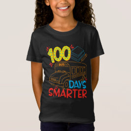 100 dagen slimmere schoolbus t-shirt