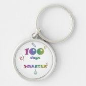 100 dagen slimmere Sleutelhanger – 100ste schoolda (Voorkant)