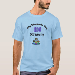 100 dagen slimmere T-shirt van de leraar