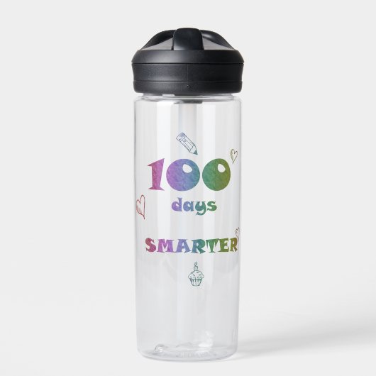 100 dagen slimmere waterfles - Kinder school (Voorkant)