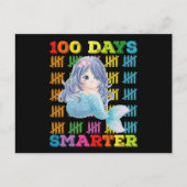 100 dagen slimmere zeemeermin 100e schooldag briefkaart (Voorkant)