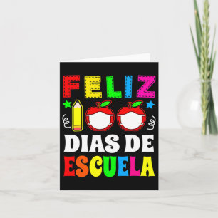 100 dagen Spaans Feliz 100 Dias de Escue Kaart