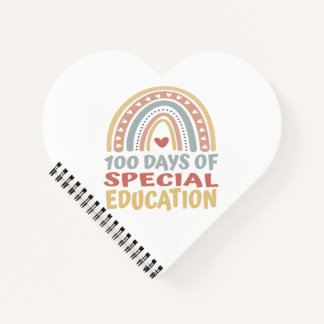 100 dagen speciaal onderwijs 100 dagen school Boho Notitieboek
