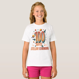100 dagen Stellar Learning | Ruimte T-shirt