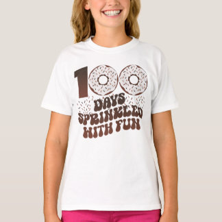 100 Dagen Strooien Met Plezier 100 Dagen van Schoo T-shirt