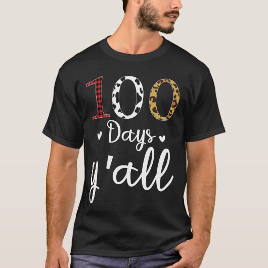 100 dagen t-shirt (Voorkant)