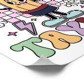 100 dagen taylor leraar voor kinderen 100e dag van poster (Hoek)