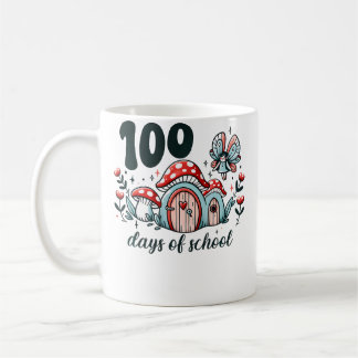 100 Dagen Toverschool Paddenstoel Magie Koffiemok
