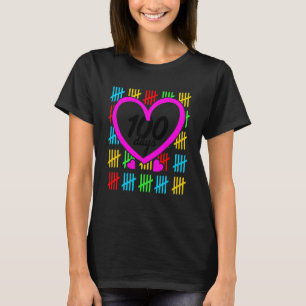 100 Dagen Unicorn School Onderwijzer Opvoeder Scho T-shirt