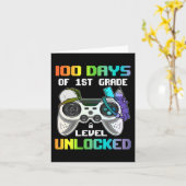 100 dagen van 1e klas niveau ontgrendelde gamer vi kaart (Gele Bloem)